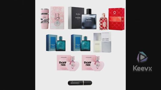 La Bóveda de Poder: 8 Perfumes + Vaporizador Premium - Tu Arsenal De Seducción